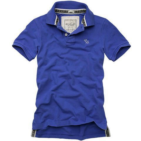 Abercrombie Fitch Hombres Polo Corto Remera AF7134